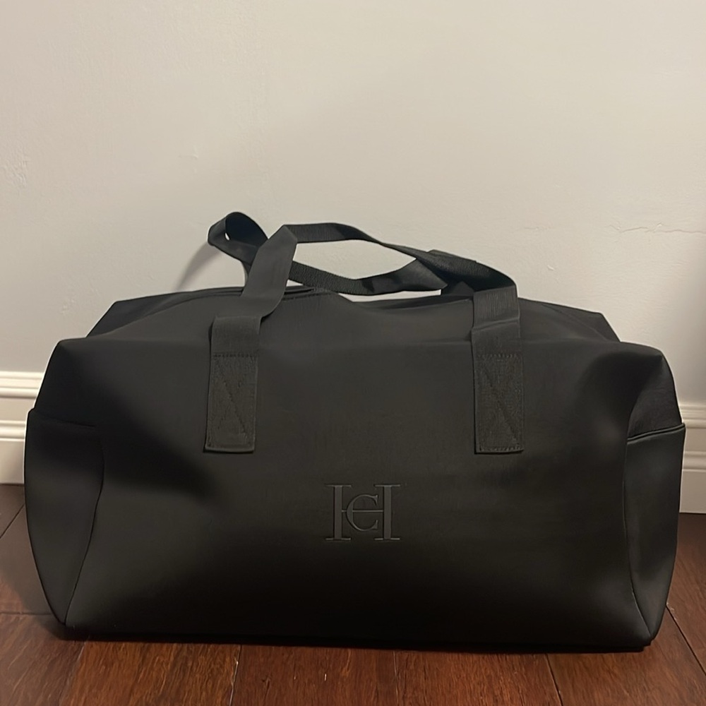 Carolina Herrera bad boy top handle weekend bag